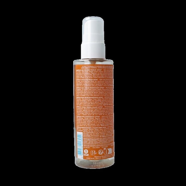 Bariésun SPF50+ Eau Solaire Fraîche Spray 200 ml