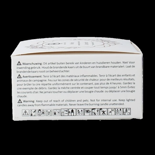 Bougie aux pierres précieuses Healing Lavender 70 g