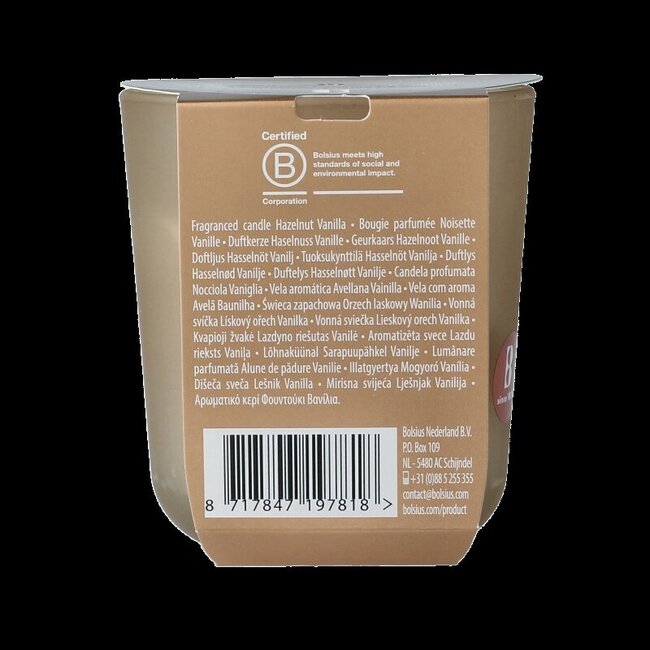 Geurglas silent night hazelnut vanilla 1 Stuks