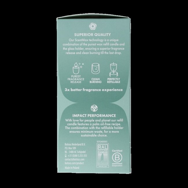 Clean light cypress & amber navul 2 Stuks