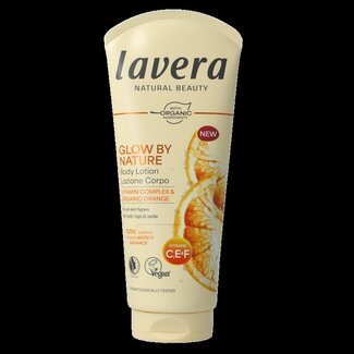Lavera Bodylotion glow by nature bio 200 Milliliter