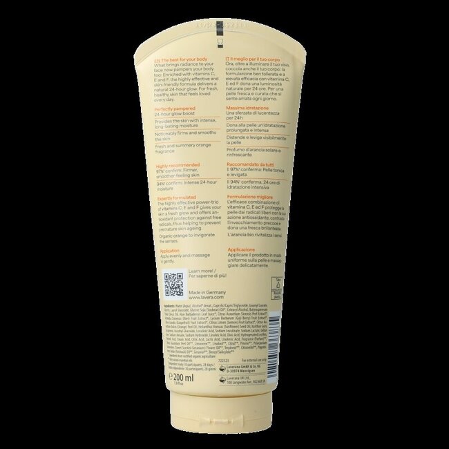 Lait corps Glow by Nature bio 200 ml