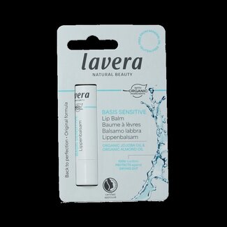 Lavera Basis sensitive lip balm 4.5 Gram