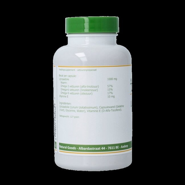 Lijnzaadolie omega 3-6-9 90 Capsules