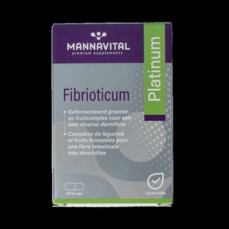 Mannavital Fibrioticum platinum 90 Vegetarische capsules