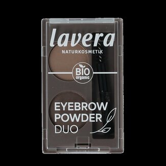 Lavera Eyebrow powder duo bio 1 Stuks