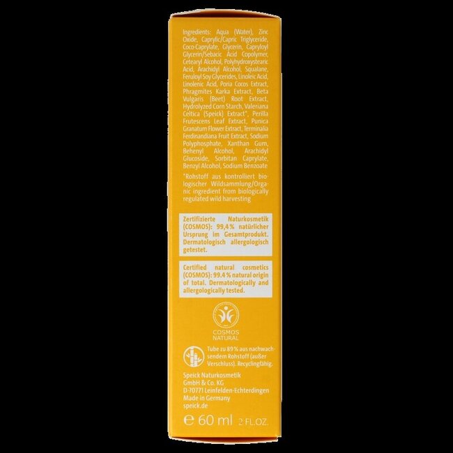 Sun zonnecreme factor 50 bio 60 Milliliter