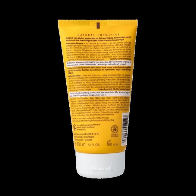 Lait solaire bio SPF 30 150 ml