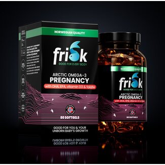 Frisk Omega 3 for pregnant women 80 Softgels