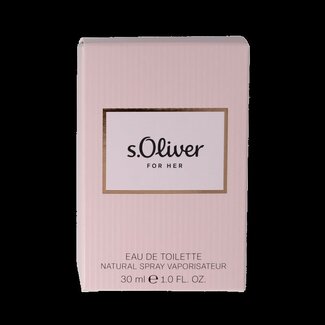 S Oliver For Her Eau de Toilette Spray 30 ml