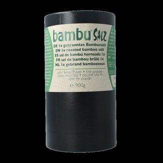 Bambu Salz Bamboezout zeer fijn 1x gebrand 900 Gram