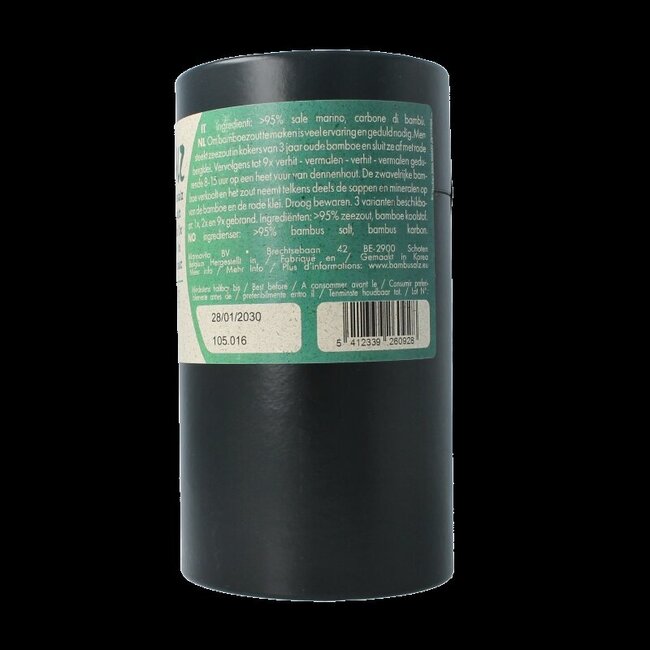 Bamboezout zeer fijn 1x gebrand 900 Gram