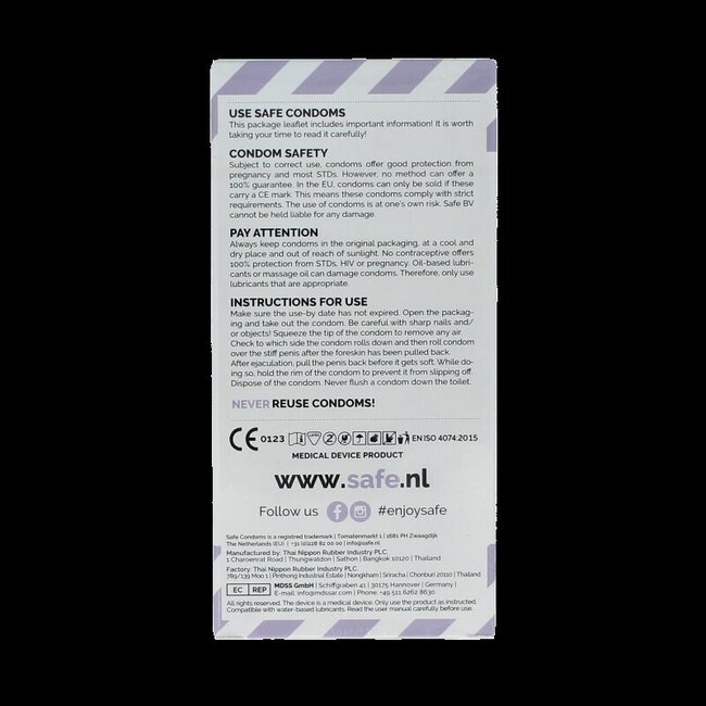 Condooms siliconen glijmiddel 10 Stuks
