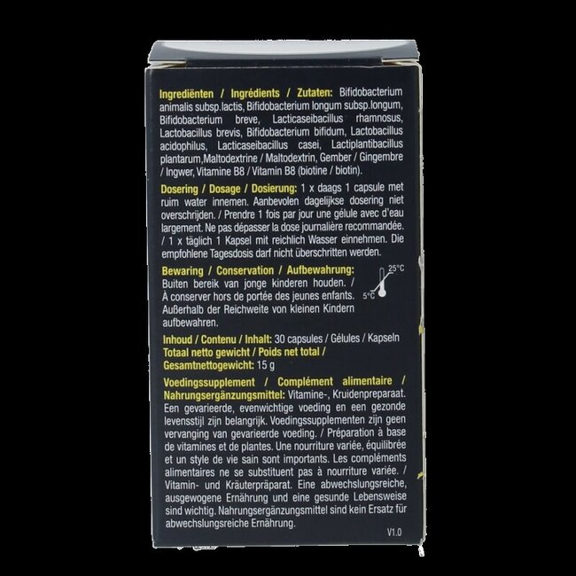 Hersenen & darm support Bioticomel 30 Capsules