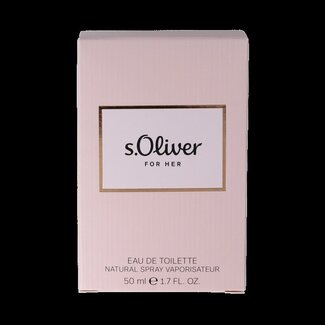 S Oliver Eau de toilette vaporisateur For Her 50 ml