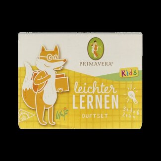 Primavera Coffret senteur bio Focus & Learn 5 ml