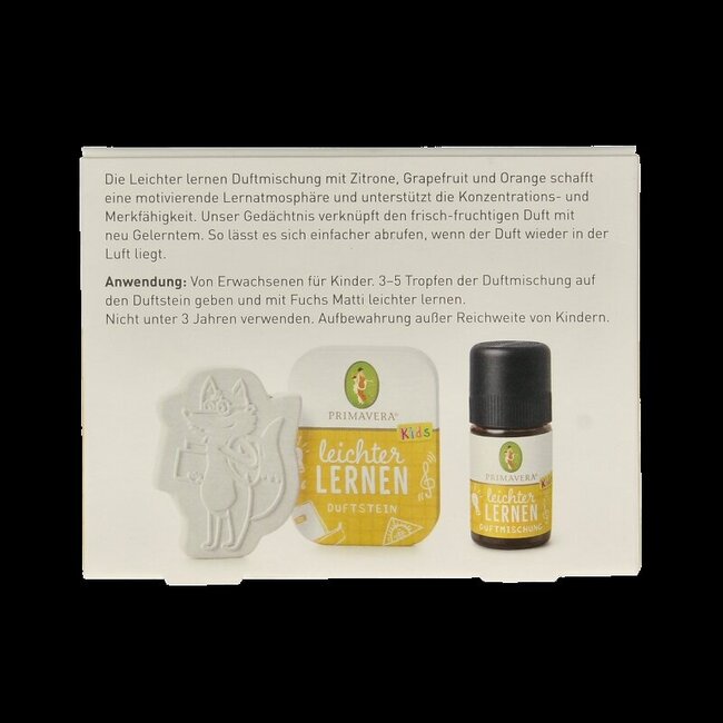 Coffret senteur bio Focus & Learn 5 ml