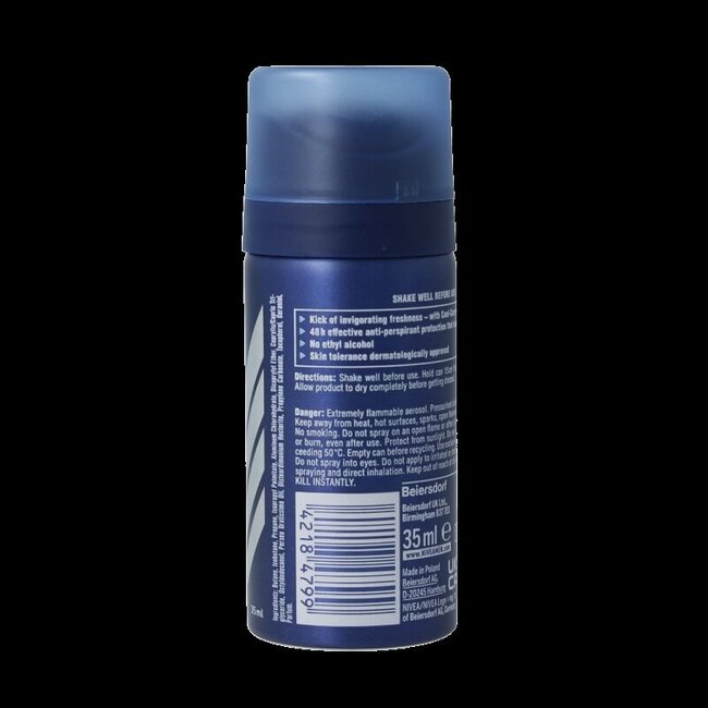 Men deodorant cool kick mini 35 Milliliter