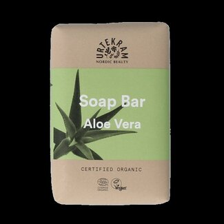Urtekram Stukje zeep aloe vera bio 100 Gram