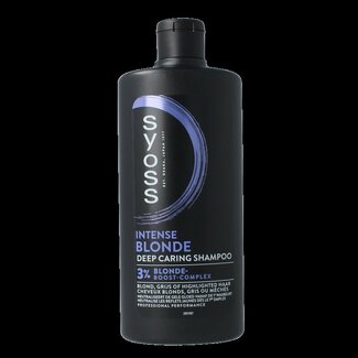 Syoss Shampooing blond & argent 440 millilitres