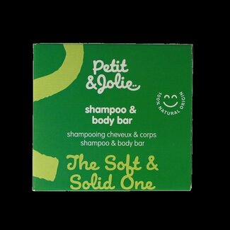 Petit & Jolie Shampoo & body bar voor baby's en kinderen 65 Gram