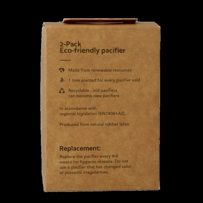 Sucettes orthodontiques Coco + Beech 6+ mois - Lot de 2
