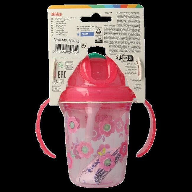 Tasse anti-fuite Flip-it avec poignées 1 pièce