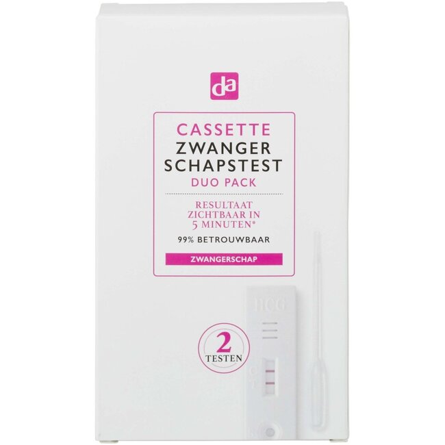 Zwangerschapstest cassette 2 Stuks