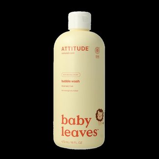 Attitude Bubbelzeep baby leaves  pear nectar 473 Milliliter