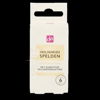 Baby veiligheidsspelden 6 Stuks