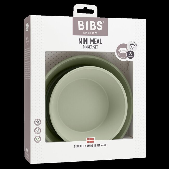 Baby dinner set sage  1 Set