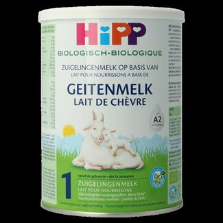 Hipp 1 Biologische zuigelingenmelk op basis van geitenm 400 Gram