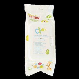 Nuby Lingettes pour sucettes et anneaux de dentition, 48 pièces