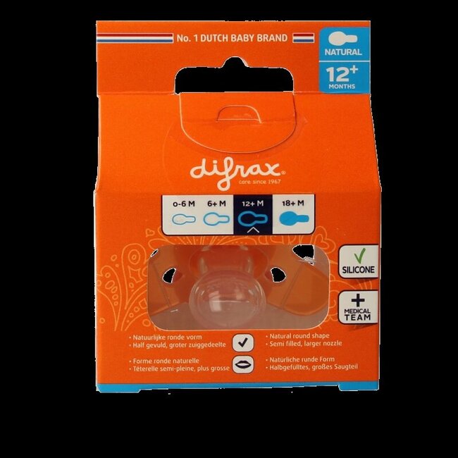 Sucette 12+ mois 1 pièce