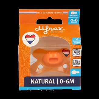 Difrax Sucette 0-6 mois 1 pièce
