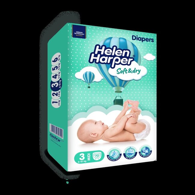 Babyluiers midi 70 Stuks