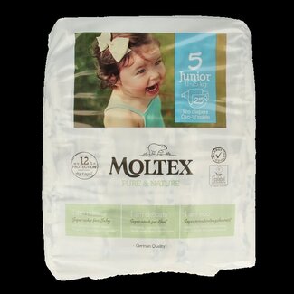 Moltex Pure & nature babyluiers junior 25 Stuks