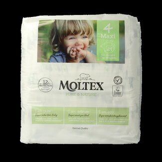 Moltex Pure & nature babyluiers maxi 29 Stuks