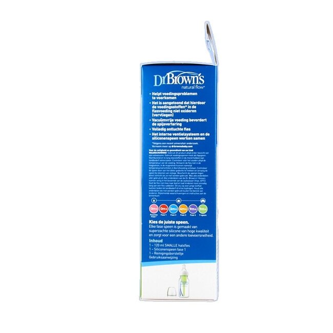 Biberon standard 120 ml sans BPA, 1 unité