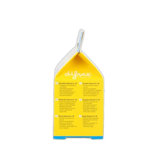 Sucette natural 6+ mois nuit 1 pièce