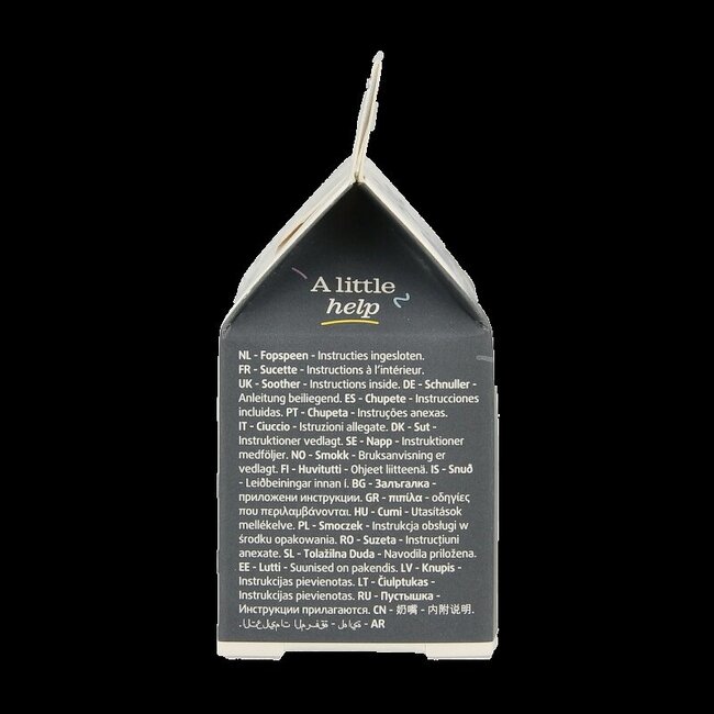 Fopspeen natural 12+ maanden assorti 1 Stuks