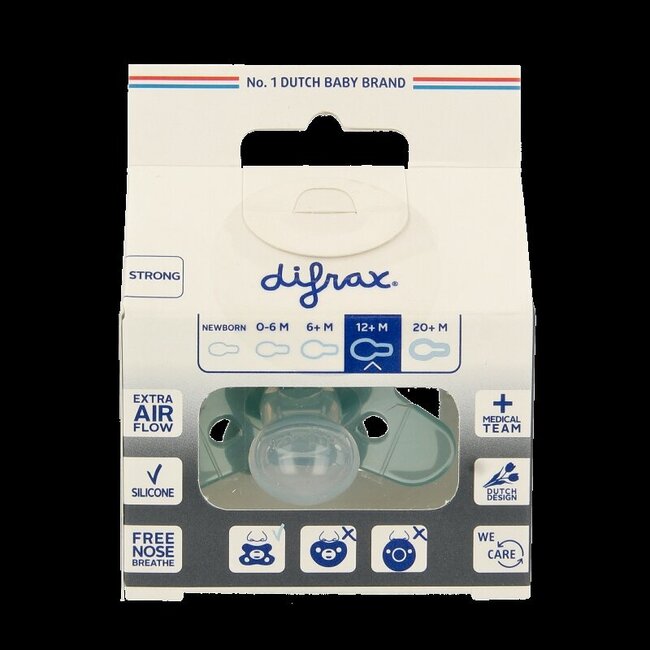 Sucette Natural 12+ mois assortie 1 pièce