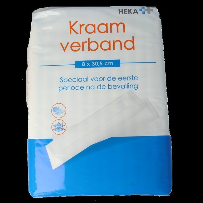 Kraamverband 8 x 30.5cm 12 Stuks