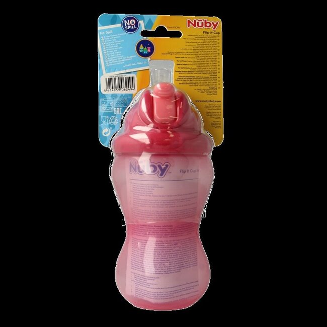 Flip it 360ml 12+ maanden roze 1 Stuks