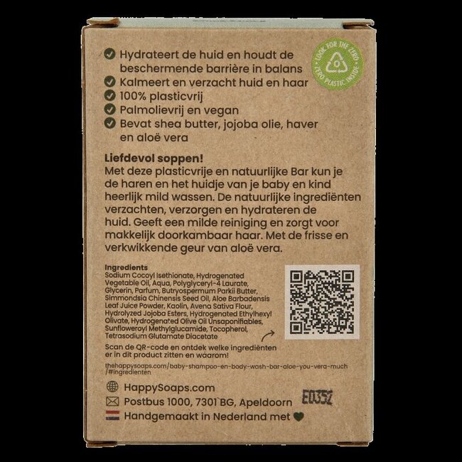 Baby shampoo & body wash aloe you very much 80 Gram