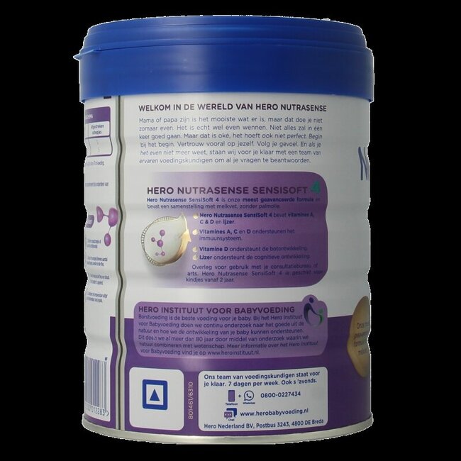 Nutrasense peutermelk 4 (1+jr) 700 Gram