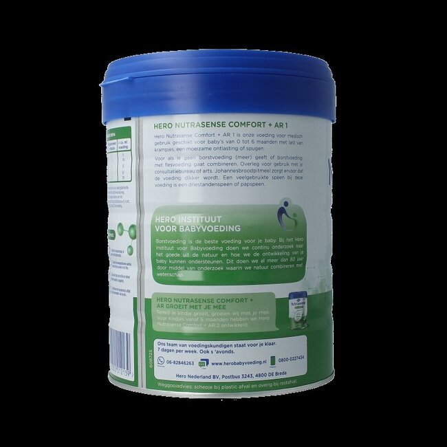 Nutrasense comfort+ AR 1 (0-6mnd) 700 Gram