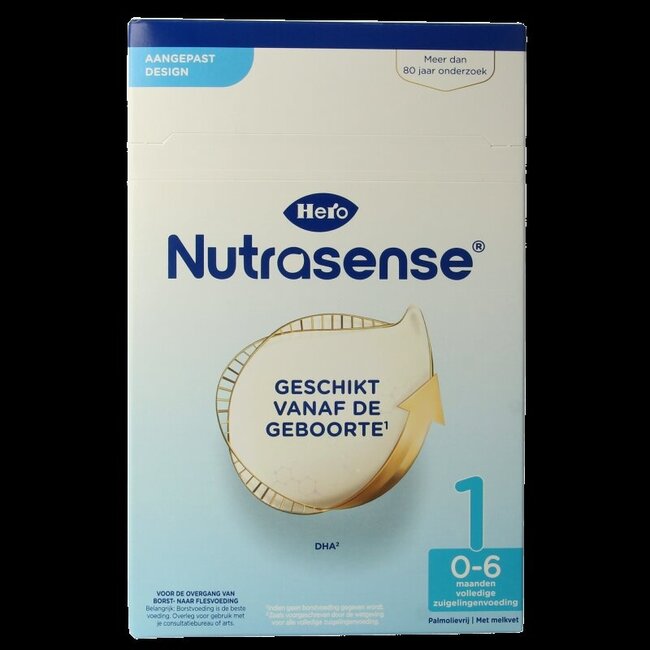 Nutrasense zuigelingenmelk 1 (0-6mnd) 700 Gram