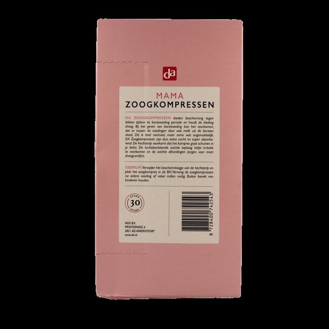 Zoogkompressen 30 Stuks