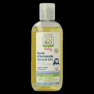 So Bio Etic Huile d'amande douce bébé 100 ml